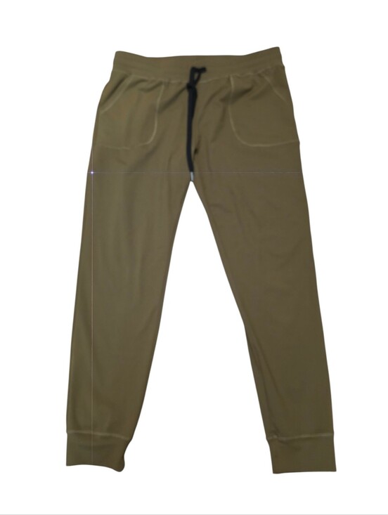 ZYIA Pants - Zyia Active Unwind Jogger Women's Size XL Olive Green Drawstring Perfect Pockets